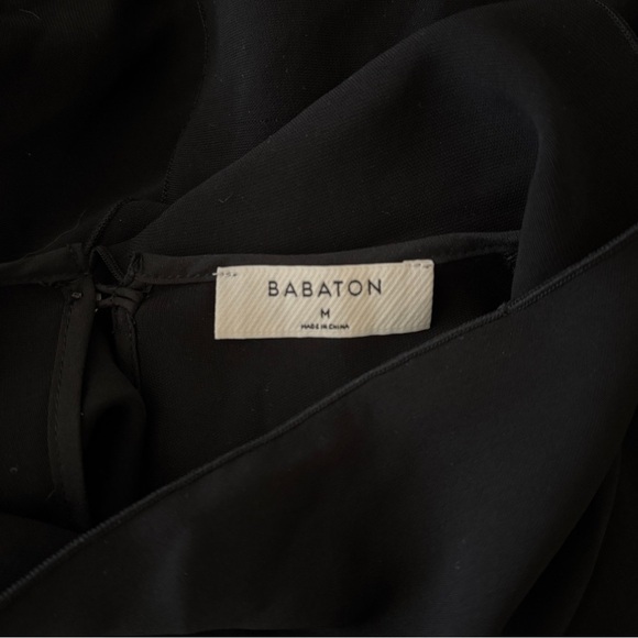 Aritzia Babaton Paul Blouse | Black | Size M - Picture 7 of 9